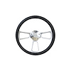 STRF8PB160-69 Custom Steering Wheels 1960-1969 Chevy/GMC C/K Series Truck, Blazer & Suburban, Polished / Black, Bowtie - image 1