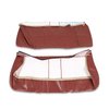 UP87C01MAROON Front Bench Seat Cover-Vinyl/Velour-Maroon Vinyl/Burgundy Velour, 1981-1987 Chevy/GMC C/K Series Truck - image 4