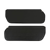 VIS8700BLACK Sunvisors 1973-1987 Chevy/GMC C/K Series Truck, Blazer/Jimmy & Suburban, Black, Pair - image 1