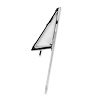VWA72RHCLEAR Vent Window Assembly 1968-1972 Chevy/GMC C/K Series Trucks & Suburban, Chrome, Clear, Right - image 1