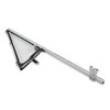 VWA72RHCLEAR Vent Window Assembly 1968-1972 Chevy/GMC C/K Series Trucks & Suburban, Chrome, Clear, Right - image 3
