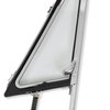 VWA72RHCLEAR Vent Window Assembly 1968-1972 Chevy/GMC C/K Series Trucks & Suburban, Chrome, Clear, Right - image 4