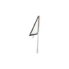 VWA72RHGREEN Vent Window Assembly 1968-1972 Chevy/GMC C/K Series Truck, Blazer/Jimmy & Suburban, Chrome, Green, Right - image 1