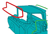 W559000DLX Windshield Seal, Deluxe for 1955-1959 Chevrolet GMC Truck - image 1