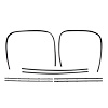 WCS0072 Window Channel Set, 1967-1972 Chevy/GMC C/K Series Truck & Suburban - image 1