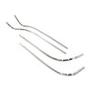 WTS6466 Windshield Trim Set 1964-1966 Chevy/GMC C/K Series Truck & Suburban, Stainless - image 3