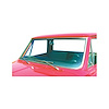 WTS7172 Windshield Trim Set 1971-1972 Chevy/GMC C/K Series Truck & Suburban, Stainless - image 1