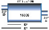 Turbo Muffler 3.25" x 7.75" Oval - image 1