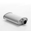 4 1/4 x 8 3/4 Oval 14 shell 18 overall offset inlet 2 1/2 center outlet 2 1/2 high frequency sound m - image 3