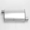 4 1/4 x 8 3/4 Oval 14 shell 18 overall offset inlet 2 1/4 offset outlet 2 1/4 high frequency sound m - image 2