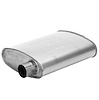 4 1/16 x 10 1/2 Oval 14 shell 18 overall offset inlet 2 1/4 center outlet 2 1/4 high frequency sound - image 1