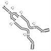 2007 DODGE 2500 / 3500 (6.7L) CUMMINS DPF BACK W/ TIPS 4 in DUAL - image 1