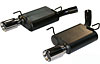 Pro-Series Axle-Back Exhaust System 2005-10 Ford Mustang GT - image 1