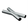 Dia. 2 1/2 O.D. 8 1/2 width 18 length aluminized steel mandrel bent increases horsepower and reduces noise levels - image 1