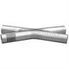 Dia. 2 1/2 O.D. 8 1/2 width 18 length aluminized steel mandrel bent increases horsepower and reduces noise levels - image 2
