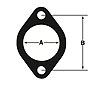 Collector Gasket Center: 2-5/32" - image 1