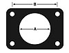 Collector Gasket Center: 2-1/8" - image 1