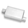 4 X 9 3/4 Oval 13 Body 19 Overall center inlet 3 offset outlet 3 100% welded construction wing plate design aggressive sound - image 2