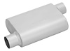 Pro Muffler 3" Diameter Offset In / Offset Out 4" x 9.75" Oval - image 1