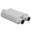 4 x 9 3/4 Oval 13 Body 19 Overall center inlet 3 dual outlet both 2 1/2 100% welded construction win - image 2