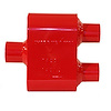 Extreme Muffler 2.5" Center Inlet/2.25" Dual Outlet - image 1
