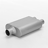 4 x 9 3/4 Oval 13 Body 19 Overall center inlet 2 1/2 dual outlet both 2 1/4 100% welded construction - image 1