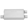 4 x 9 3/4 Oval 16 1/2 Body 22 1/2 Overall offset inlet 2 1/2 dual outlet both 2 1/4 100% welded cons - image 3