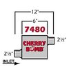Extreme Muffler 2.5" Offset Inlet/Outlet - image 2