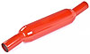 Glasspack Muffler 1.875" In./1.75" Out.: angled 11° - image 1