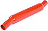 Glasspack Muffler 2.25" Inlet/Outlet: angled 15° - image 1