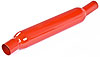 Glasspack Muffler 2.25" Inlet/2" Outlet: angled 9° - image 1