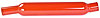 Glasspack Muffler 2.25" Inlet/2" Outlet: angled 9° - image 3