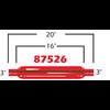 Glasspack Muffler 3" Straight Inlet/Outlet - image 2