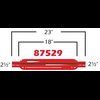 Glasspack Muffler 2.5" Straight Inlet/Outlet - image 2