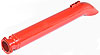 Header Muffler with Gasket 3" Collector Flange/Turn Down Outlet - image 3