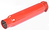 Header Muffler with Gasket 3" Collector Flange/3" Str. Outlet - image 1