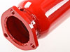 Header Muffler with Gasket 3" Collector Flange/3" Str. Outlet - image 2