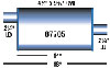 Turbo Muffler 4.5" x 9.75" Oval - image 1