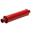 87885CB Hot Rod Muffler [2.25 in. Inlet/Outlet, Red]