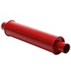 87885CB Hot Rod Muffler [2.25 in. Inlet/Outlet, Red] - image 2