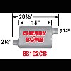 Offset Inlet & Outlet Muffler 2.500 in. Inlet/Outlet Diameter 4.250 in. x 10.250 in. Oval - image 2