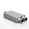 4 1/4 x 10 1/4 Oval 16 shell 22 1/2 overall center inlet 3 dual outlet both 2 1/2 no cruising drone - image 3
