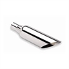 CHROME EXHAUST TIP WELD ON ANGLE CUT 45 deg ANGLE CUT - image 1