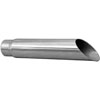 Exhaust Tip 45° Angle Cut Non-Rolled Edge - image 1