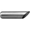 STAINLESS EXHAUST TIP WELD ON ANGLE CUT 45 deg ANGLE CUT - image 1