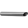 STAINLESS EXHAUST TIP WELD ON ANGLE CUT 45 deg ANGLE CUT - image 1