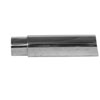 STAINLESS EXHAUST TIP CLAMP ON ANGLE CUT DOUBLE WALL - image 1