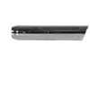 STAINLESS EXHAUST TIP WELD ON ANGLE CUT BLACK STAINLESS - image 1