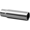 STAINLESS EXHAUST TIP CLAMP ON ROLLED EDGE PENCIL - image 1