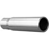 STAINLESS EXHAUST TIP CLAMP ON ROLLED EDGE PENCIL - image 1